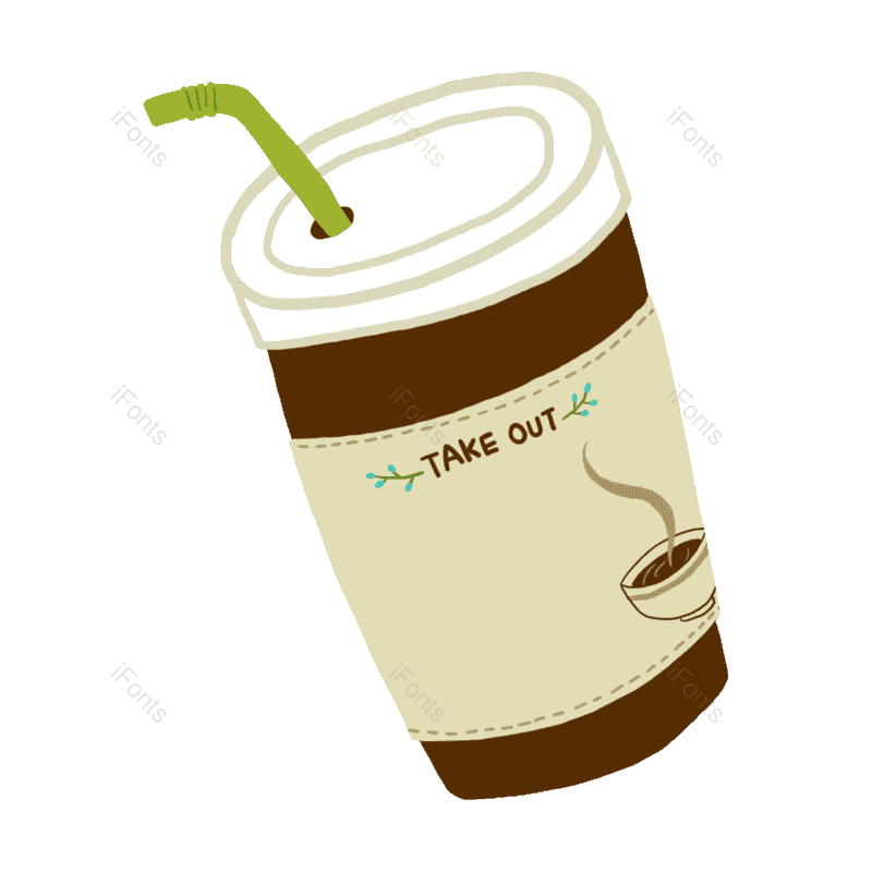 边框图片,对话框元素,简约PNG,咖啡免抠素材